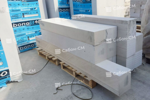 Армированные пенобетонные перемычки Bonolit БПА 1200х100х250/1000