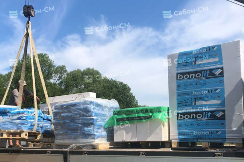 Газобетонные блоки Бонолит D600 600х250х500 стеновые