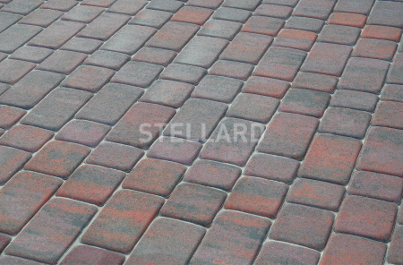 Тротуарная плитка Stellard Старый город Колор микс цвет Браун 60